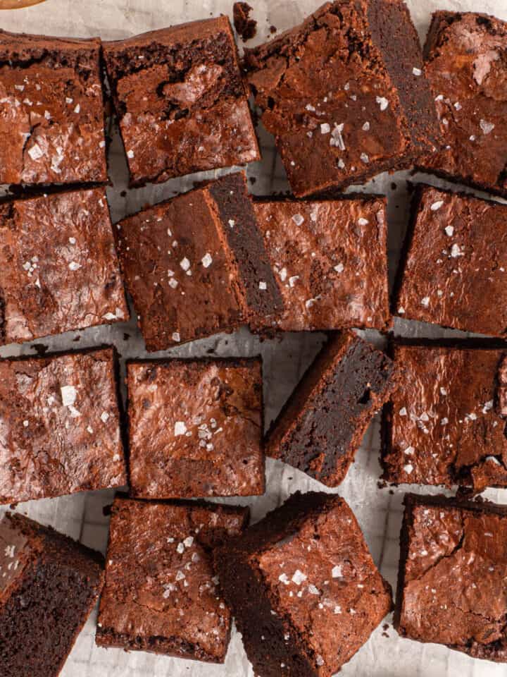 The ultimate chocolate fudge brownies