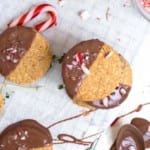 peppermint chocolate dipped digestives