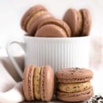Earl Grey Buttercream filled French Macarons