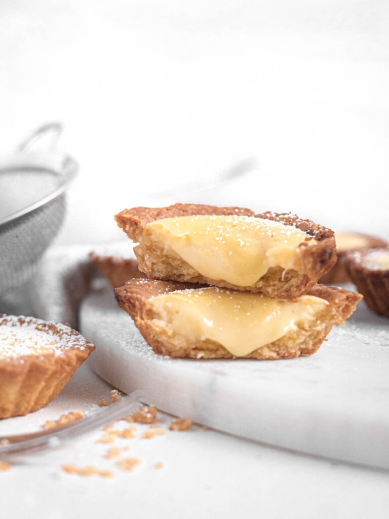 Hokkaido Baked Molten Cheese Tarts with Buttery and Flakey Pastry