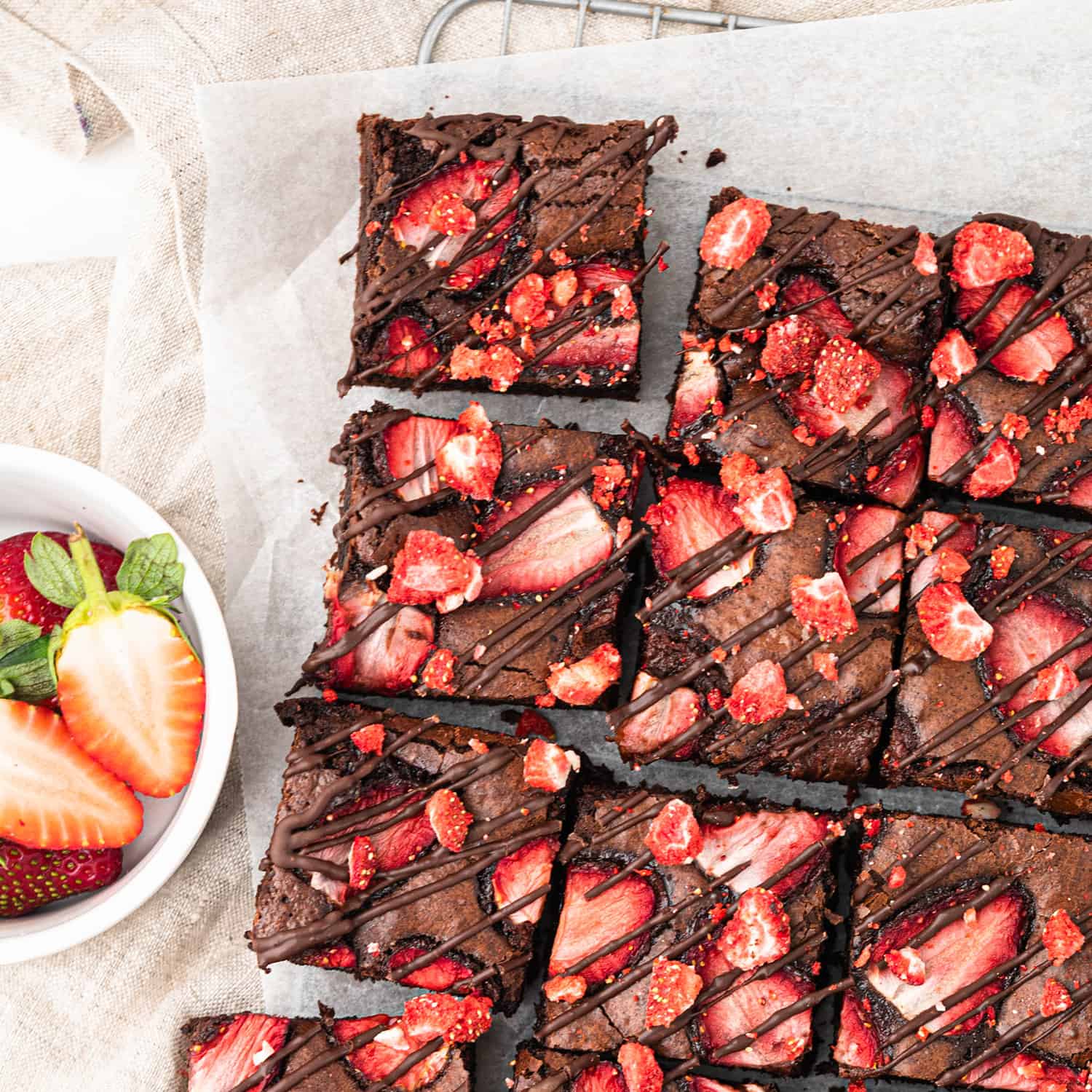 Strawberry Brownies - Catherine Zhang