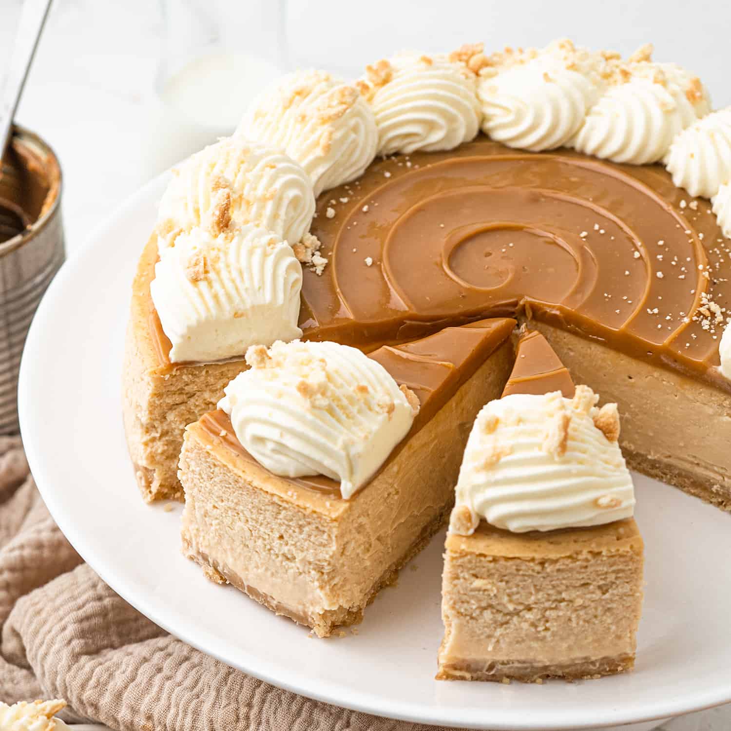 Dulce De Leche Cheesecake Catherine Zhang 