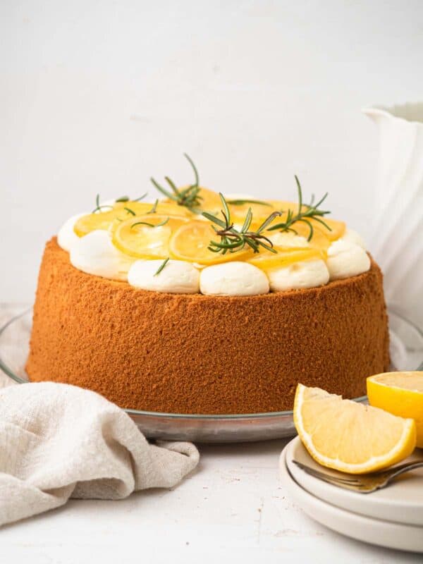 Lemon Chiffon Cake - Catherine Zhang