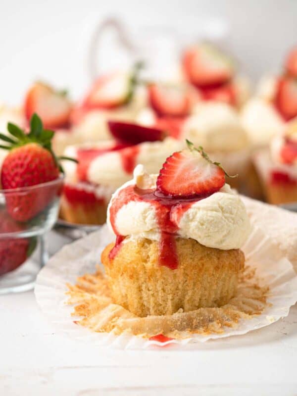 Strawberry Shortcake Cupcakes - Catherine Zhang