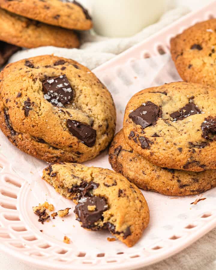Ultimate chewy and soft chocolate chip cookies