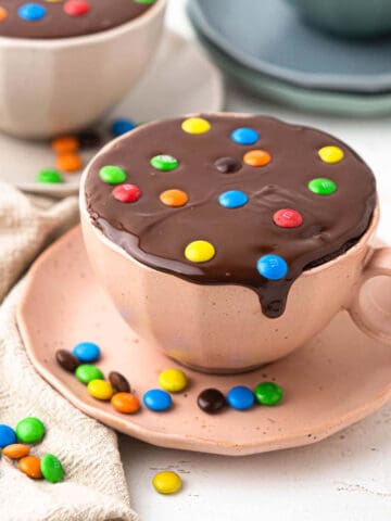 microwave little debbies cosmic brownie in a mug