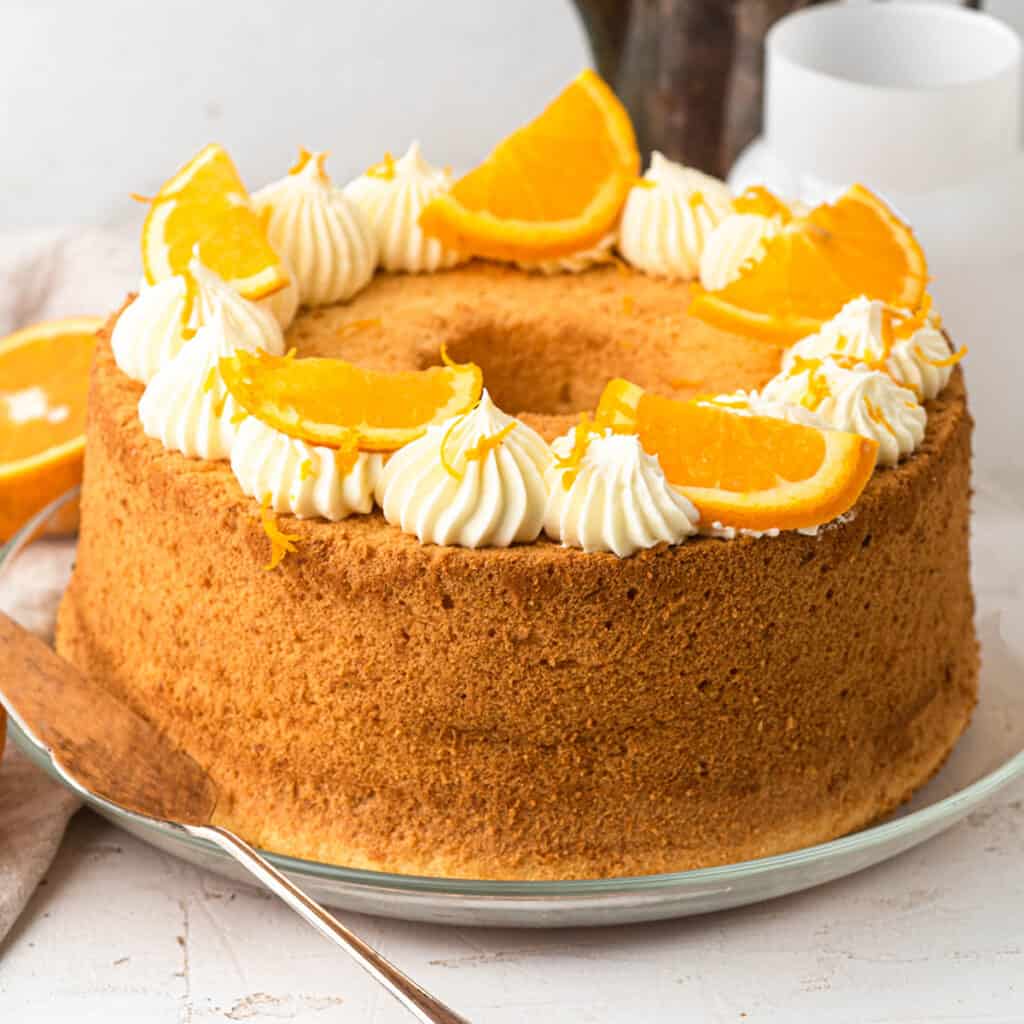 Orange Chiffon Cake - Catherine Zhang