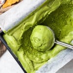 no churn matcha green tea ice cream