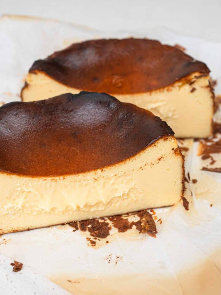Burnt Basque Cheesecake – Creamy, Caramelized Delight