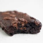 single serve airfryer chocolate brownie