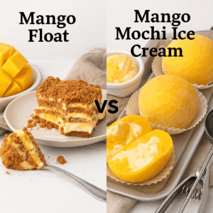 mango float vs mango mochi ice cream