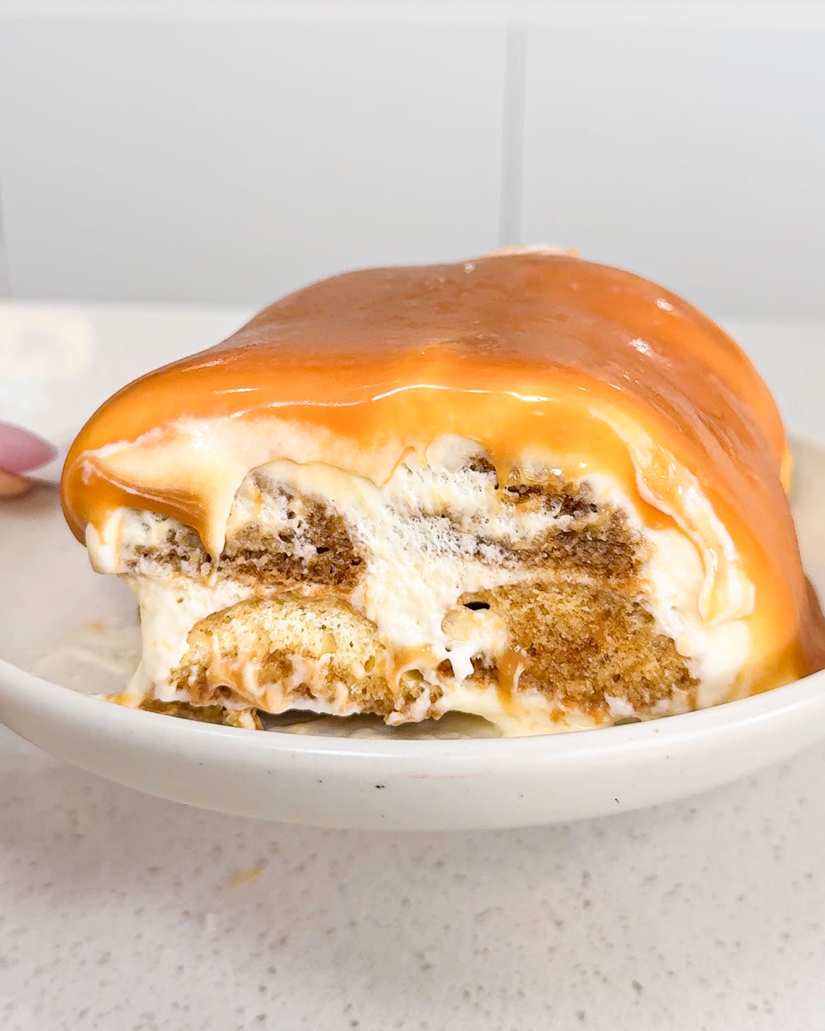 Coffee caramel tiramisu dessert - Catherine Zhang Coffee caramel tiramisu dessert