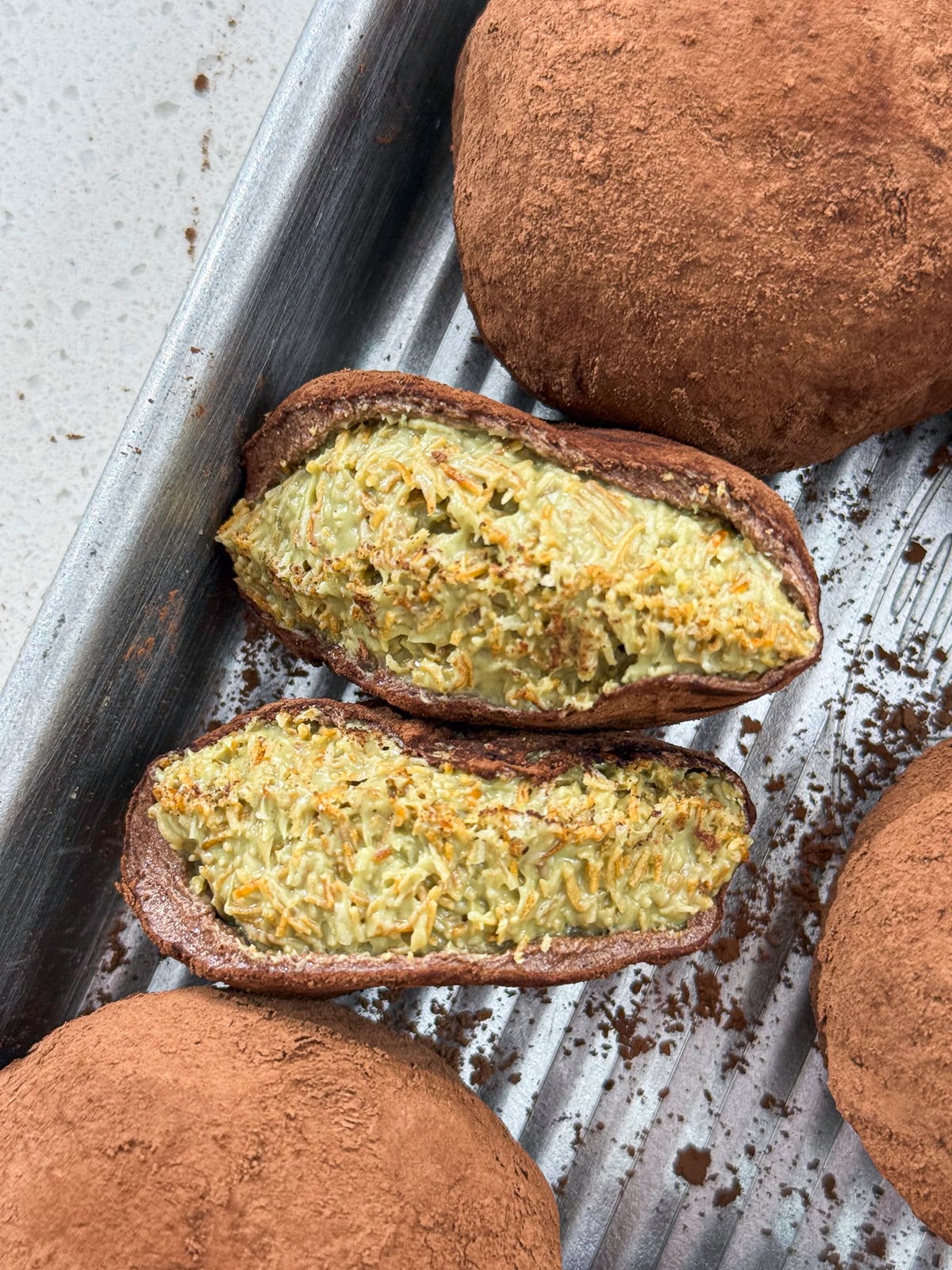 Dubai chocolate cookie recipe - Catherine Zhang Dubai chocolate cookie recipe