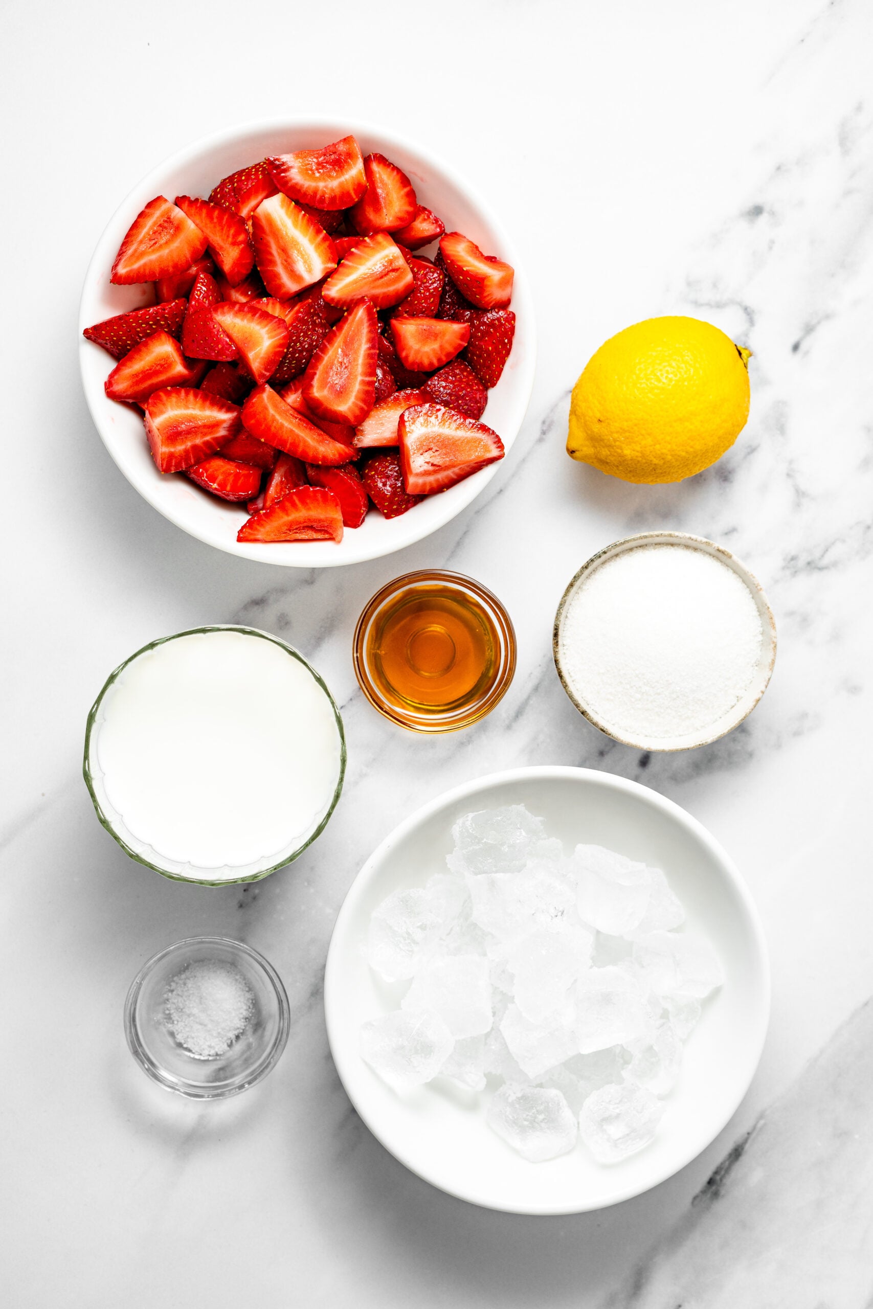 Ingredients - Korean Strawberry Milk - Catherine Zhang Ingredients - Korean Strawberry Milk
