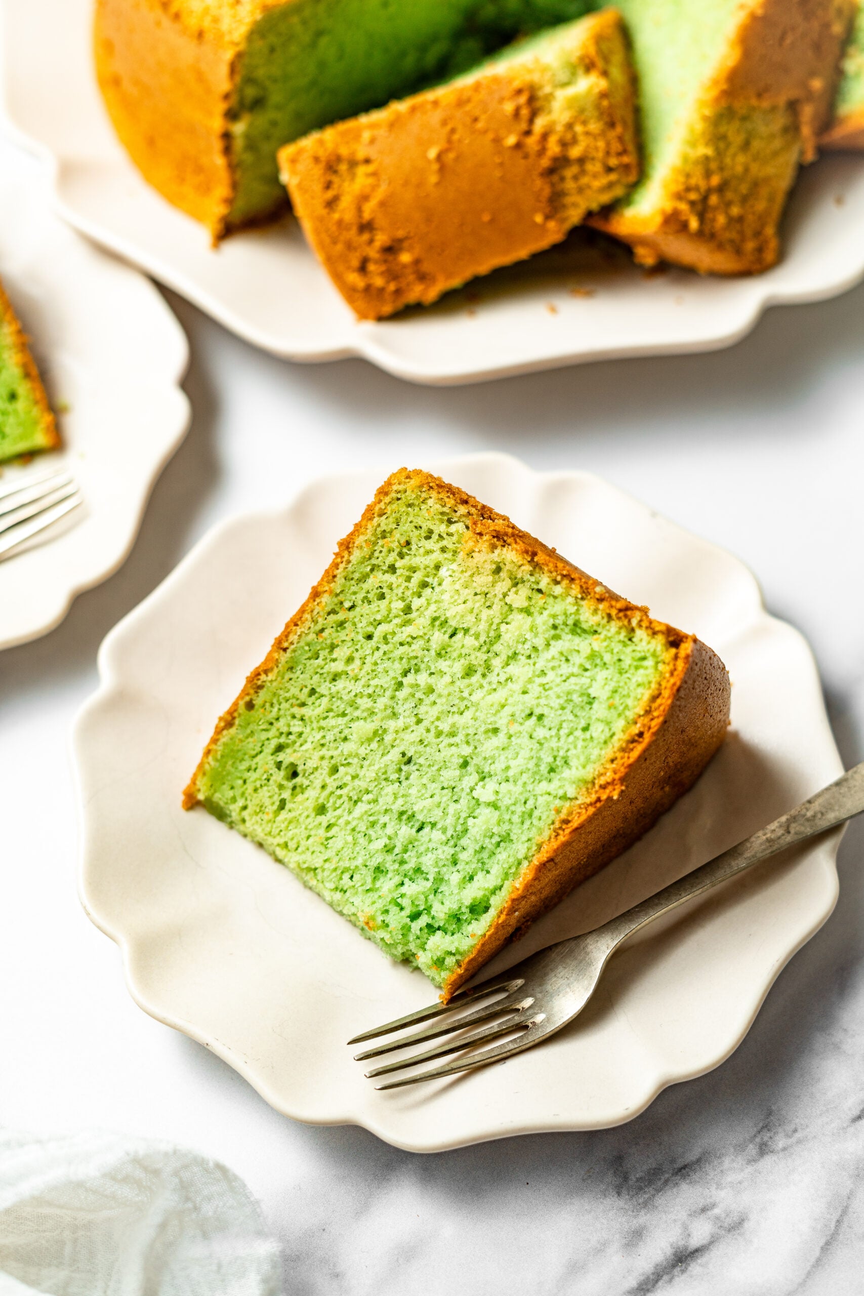 Pandan cake - Catherine Zhang Pandan cake