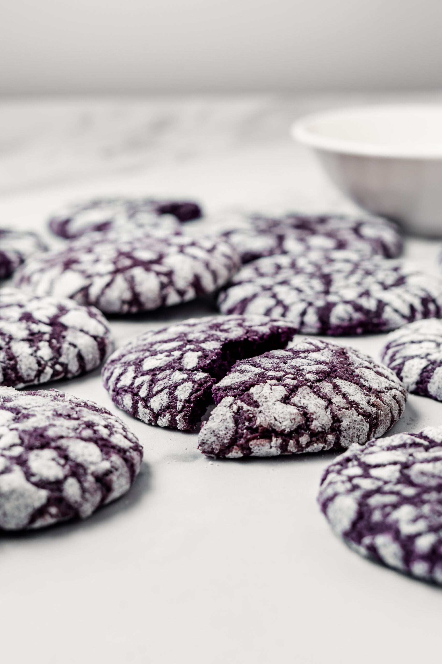 purple yam cookies - Catherine Zhang purple yam cookies