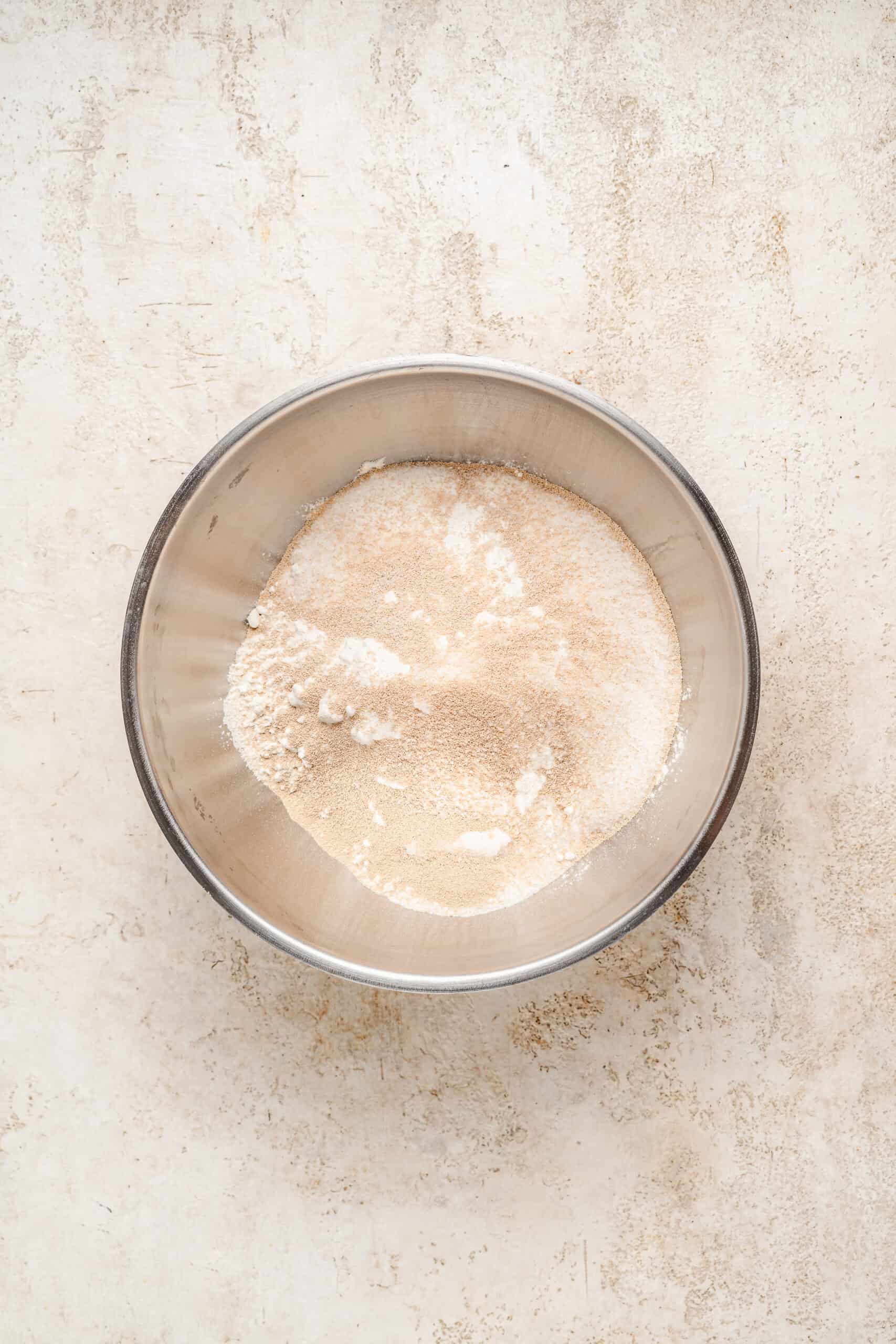 Cooked water roux cooling in a bowl for soboro bread dough - Catherine Zhang Cooked water roux cooling in a bowl for soboro bread dough
